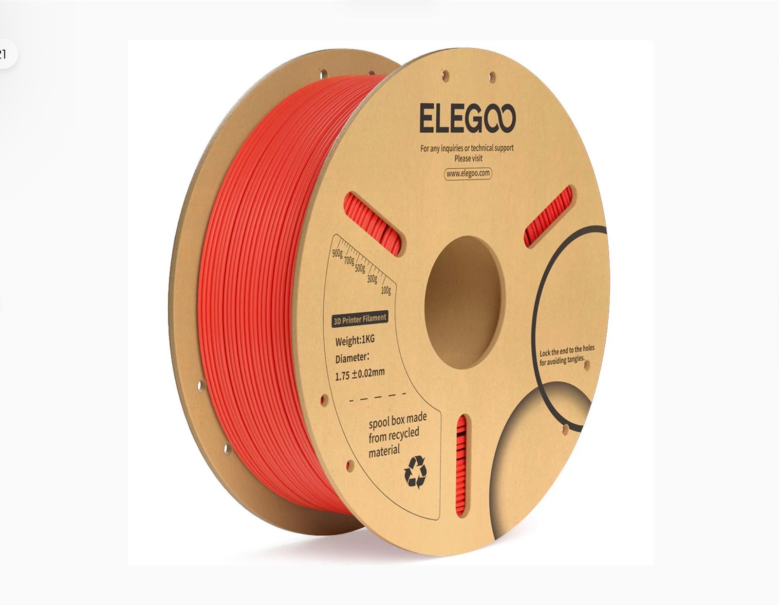 Elegoo PLA Plus Red