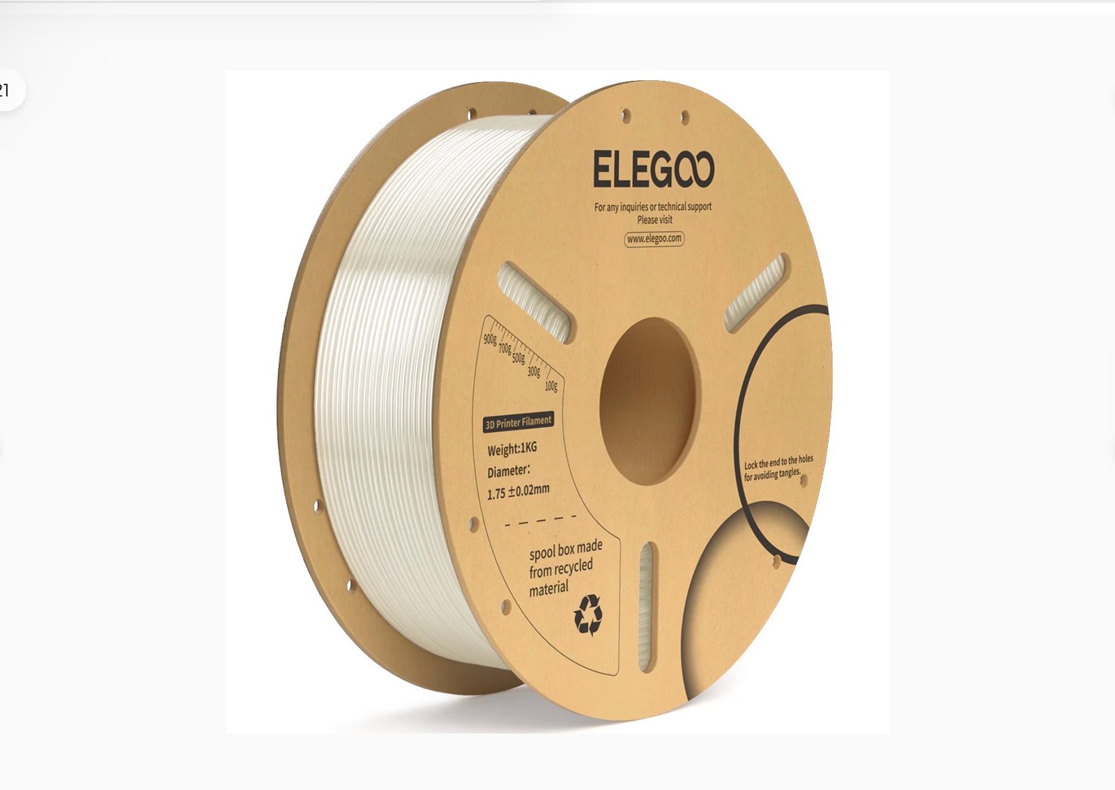Elegoo PLA Plus Translucent