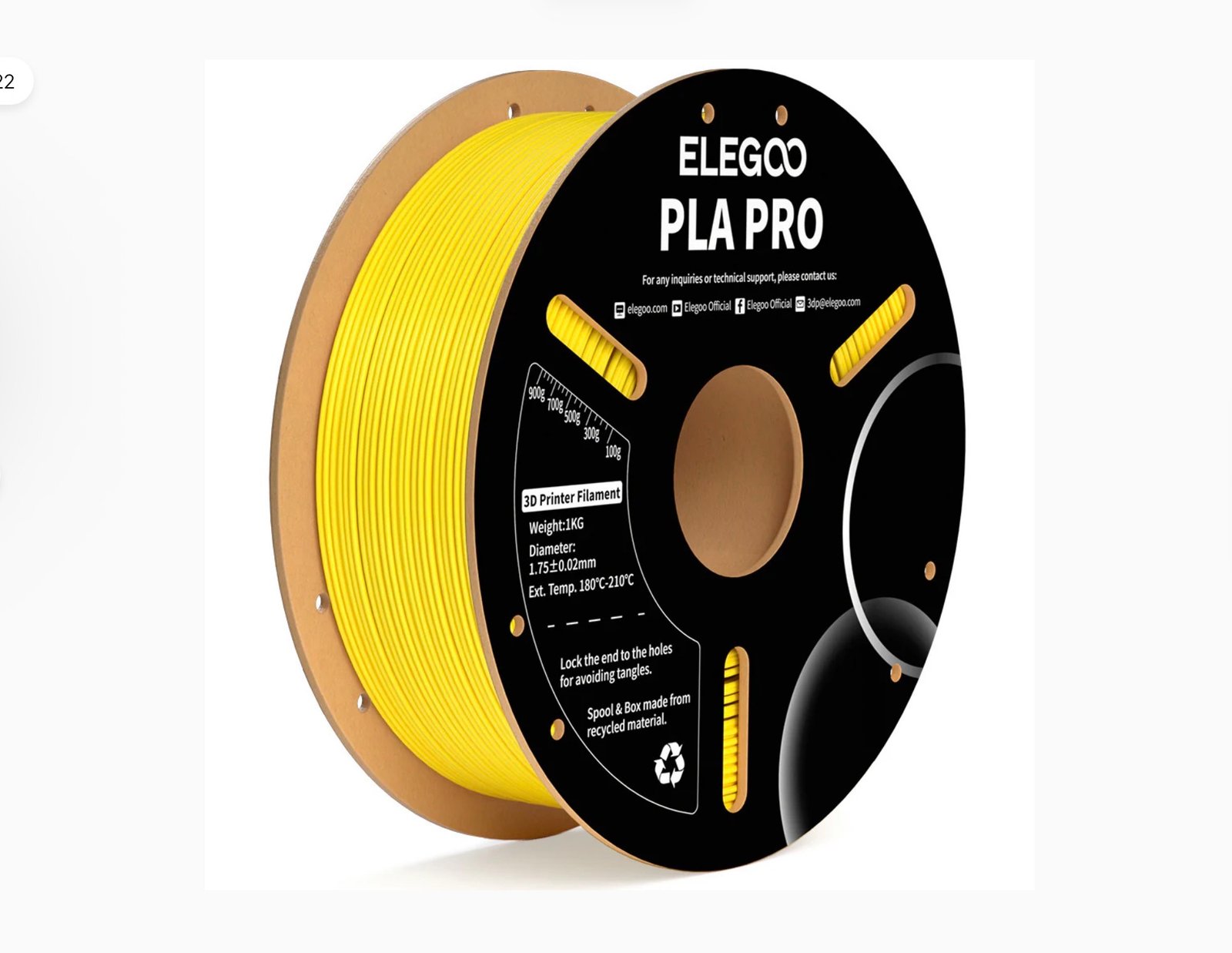 Elegoo PLA Pro Yellow