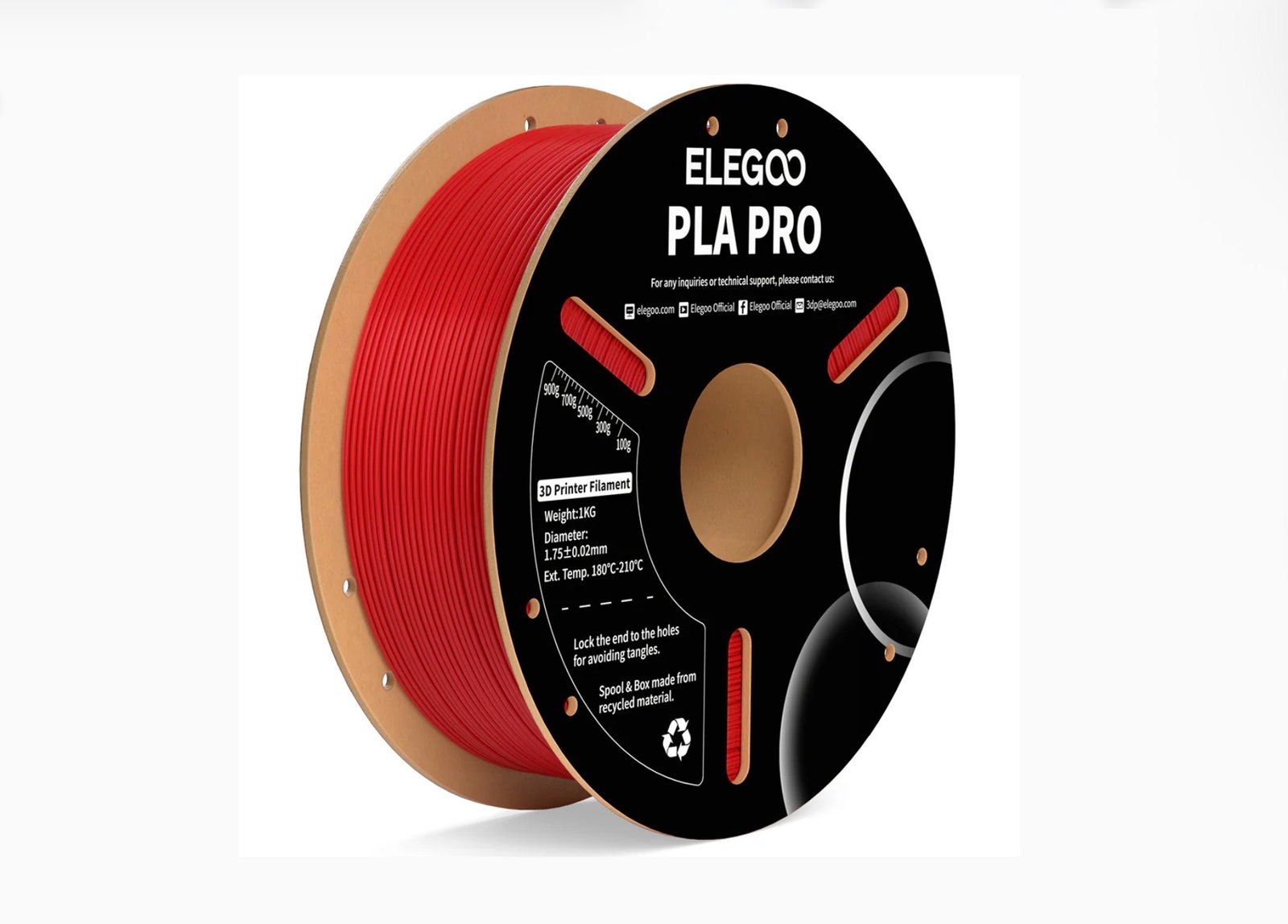 Elegoo PLA Pro True Red