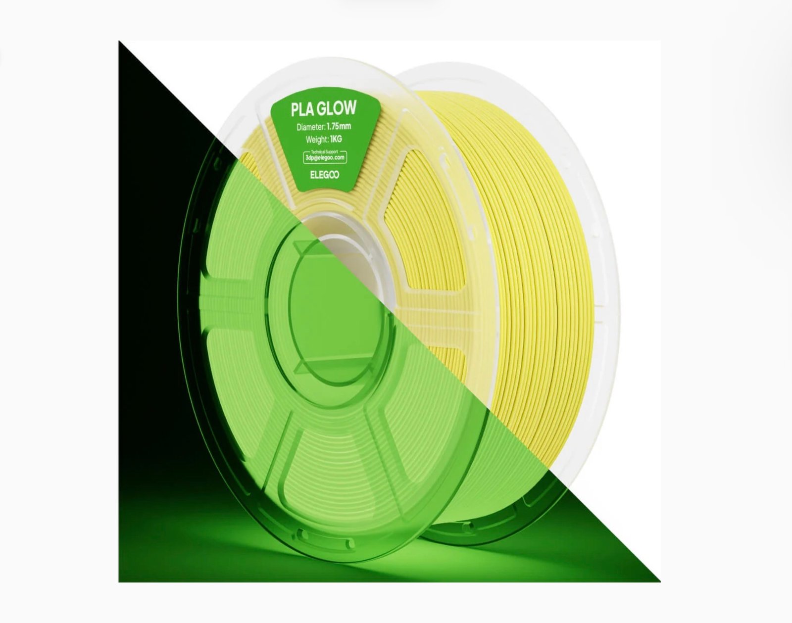 Elegoo PLA Glow Yellow