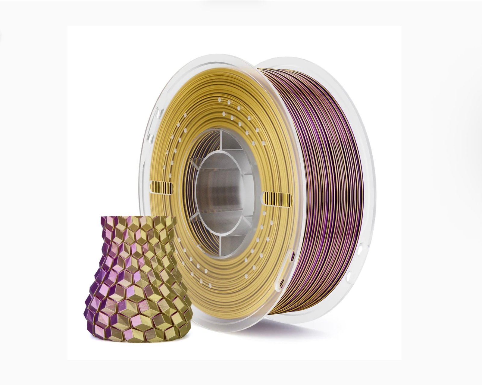 Elegoo PLA Silk Yellow Purple