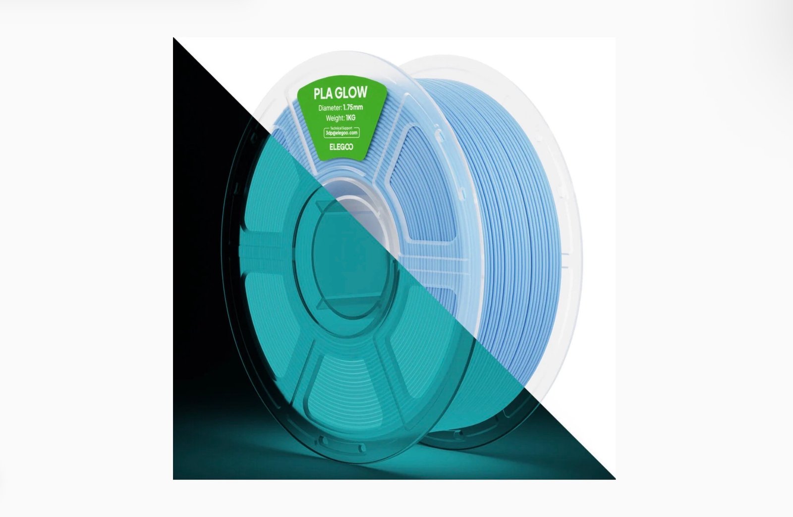 Elegoo PLA Glow Blue