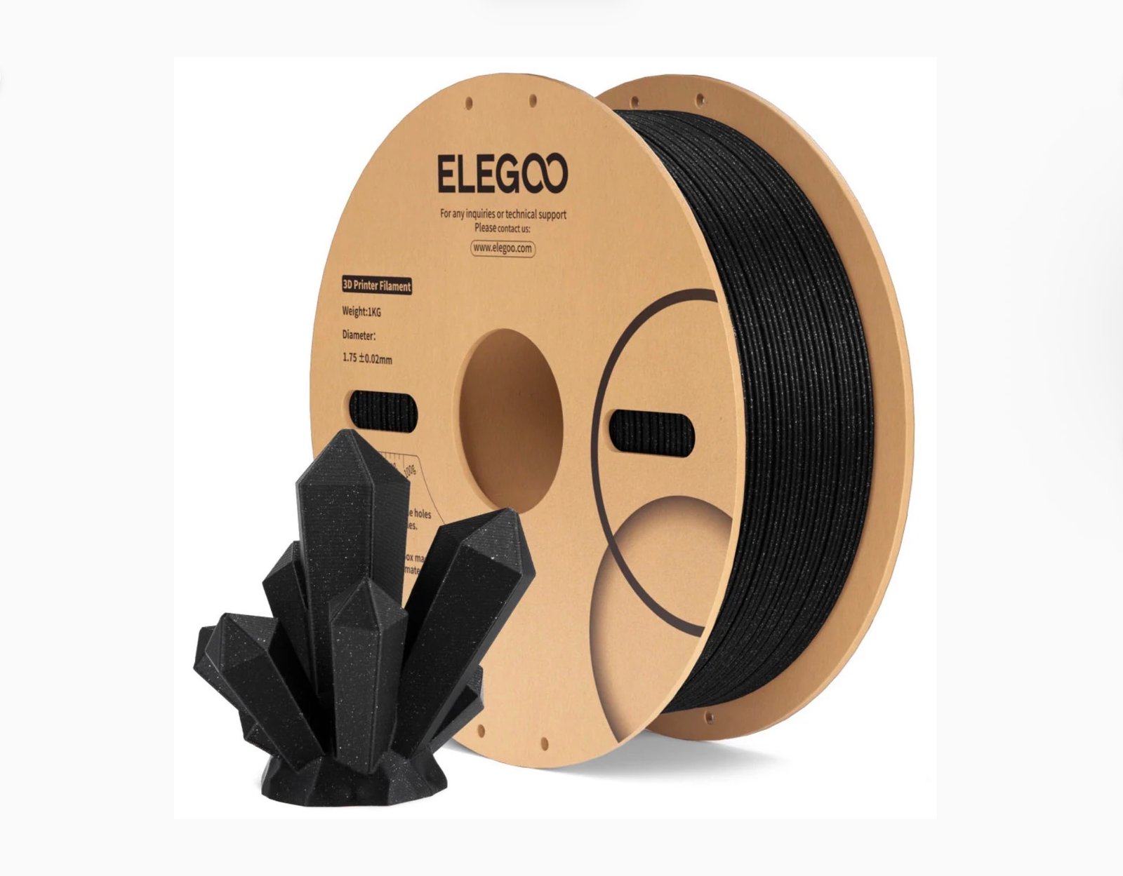 Elegoo PLA Sparkle Black