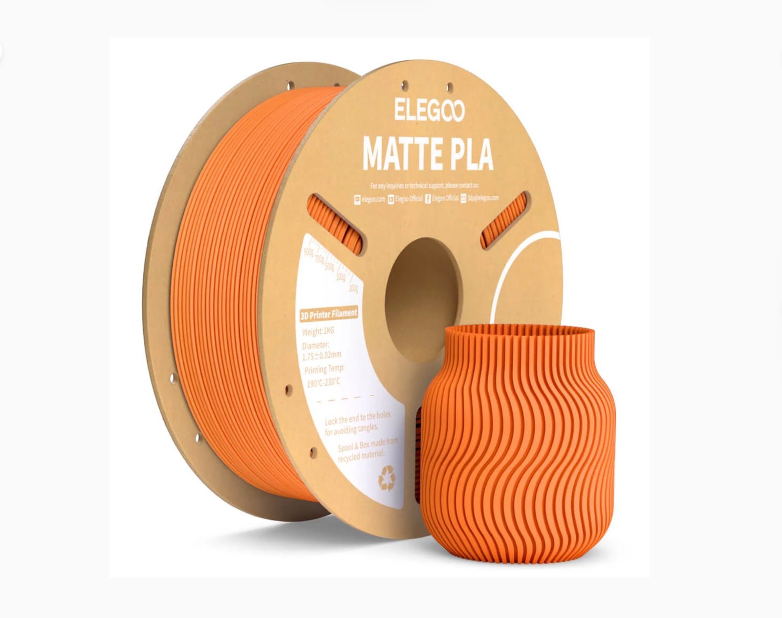 Elegoo PLA Matte Orange