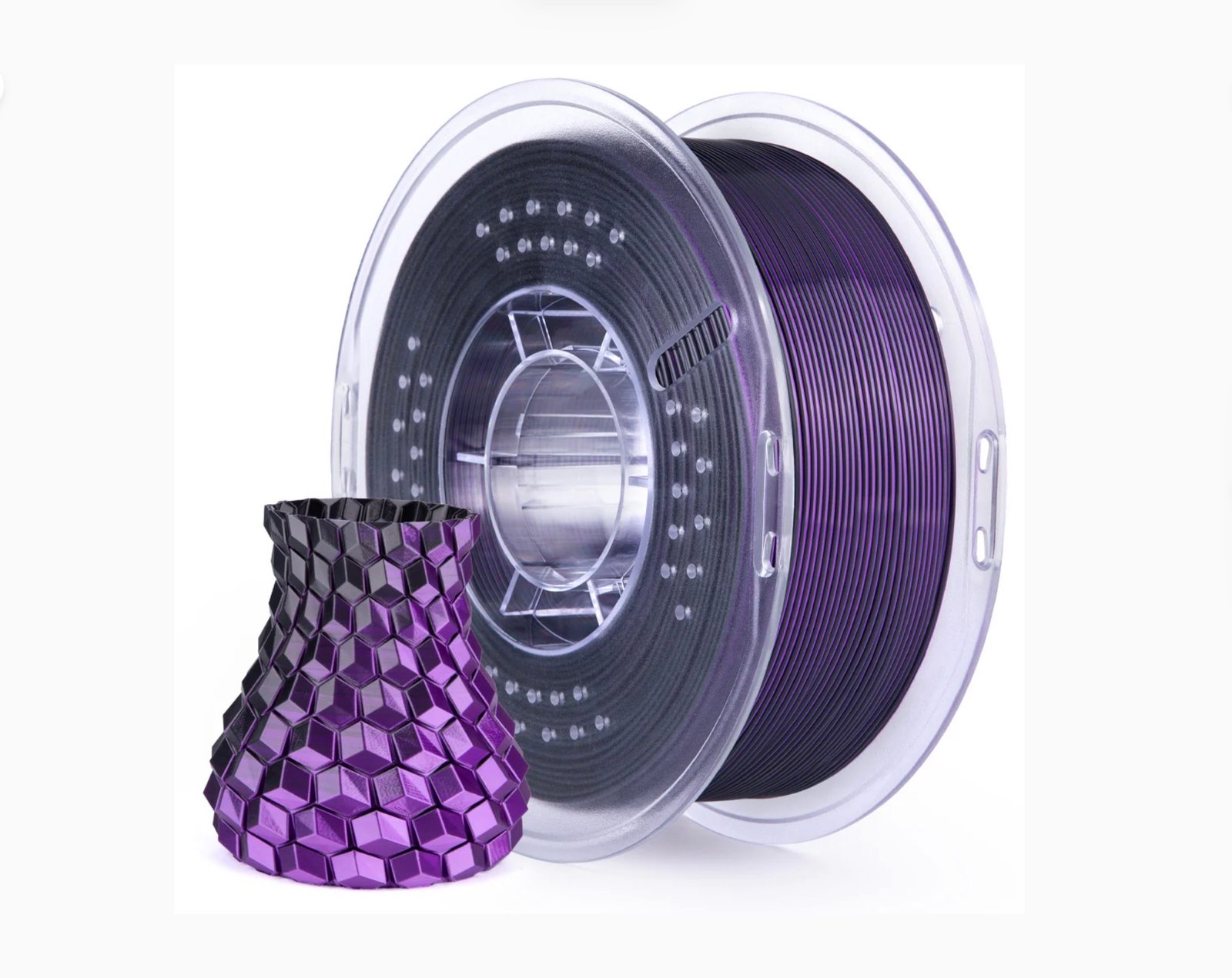 Elegoo PLA Silk Black Purple