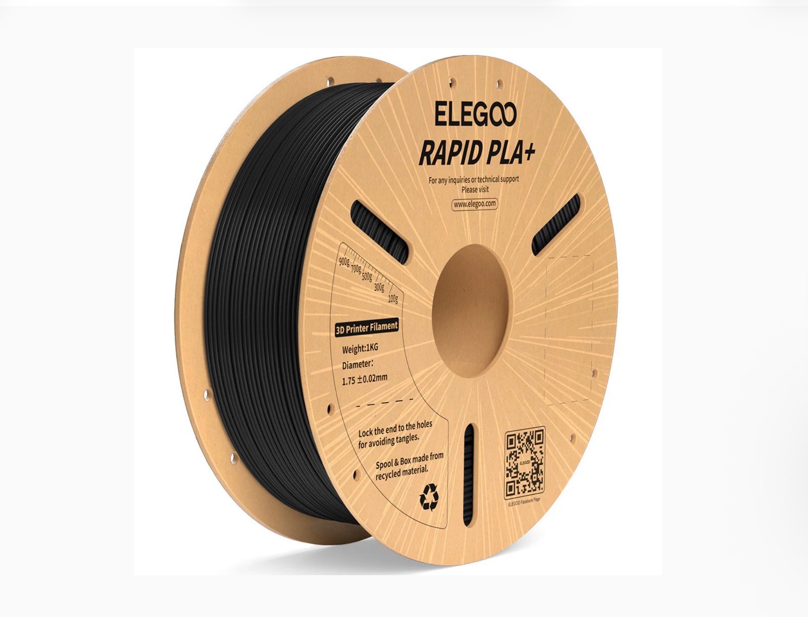 Elegoo Rapid PLA Plus Black