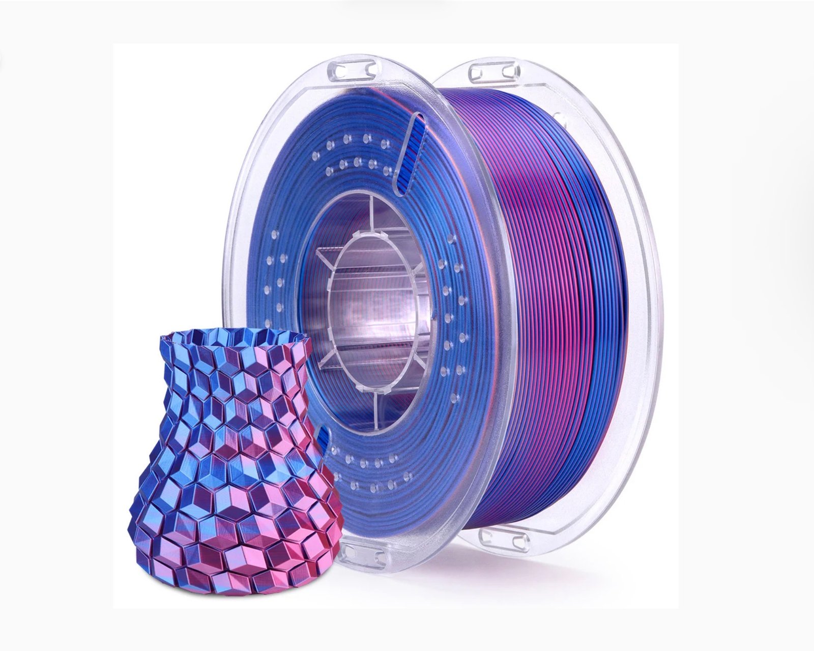 Elegoo PLA Silk Blue Magenta