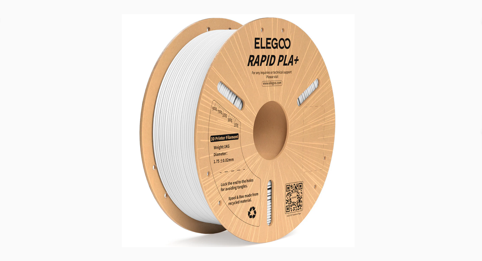Elegoo Rapid PLA Plus White